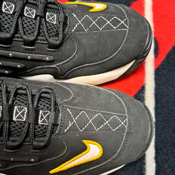 Size 11.5 Nike Griffey Max 2 442171-010 Black Varsity Maize Men's - Picture 9 of 12